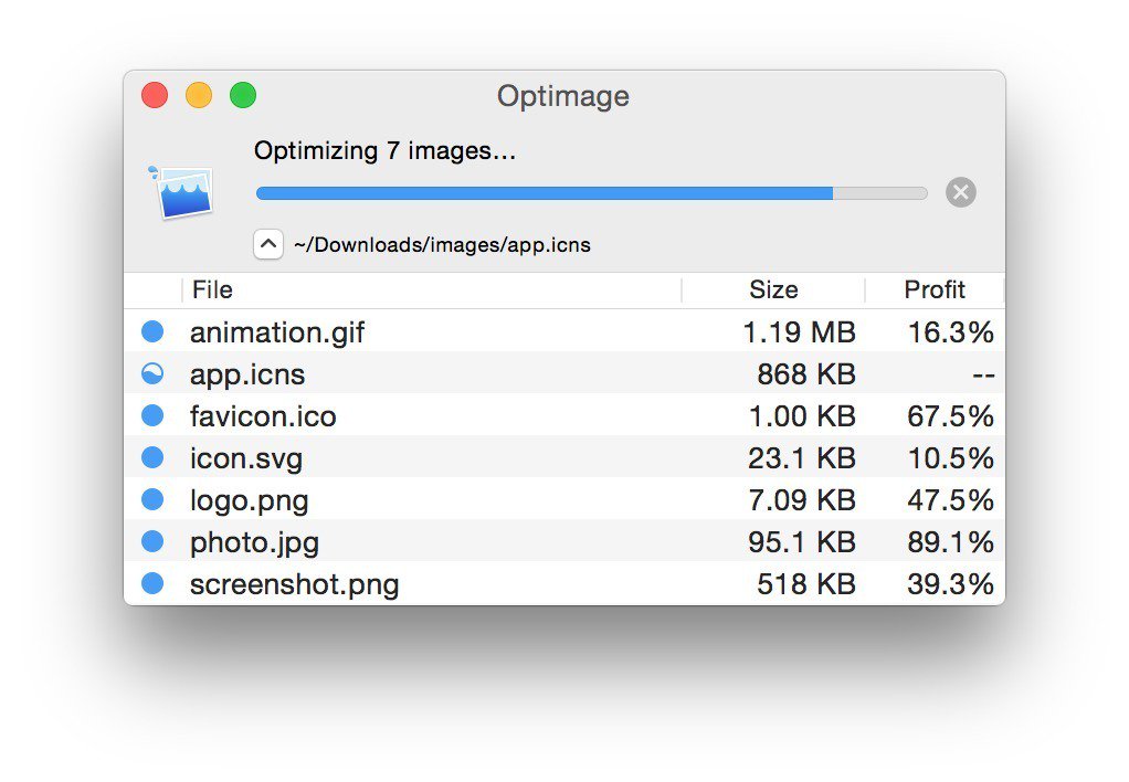 Optimage – Nén, giảm dung lượng file ảnh hàng loạt