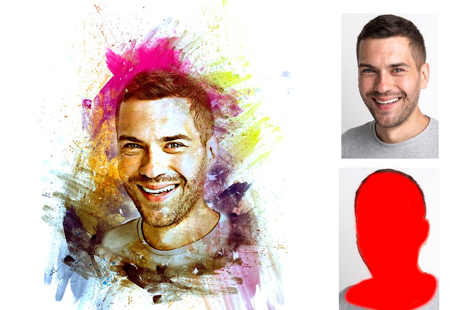 Paint Photoshop Action – Action biến ảnh chụp thành ảnh vẽ