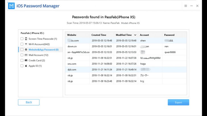 passfab-ios-password-manager-2 PassFab iOS Password Manager – Tìm lại mật khẩu đã lưu trên thiết bị iOS