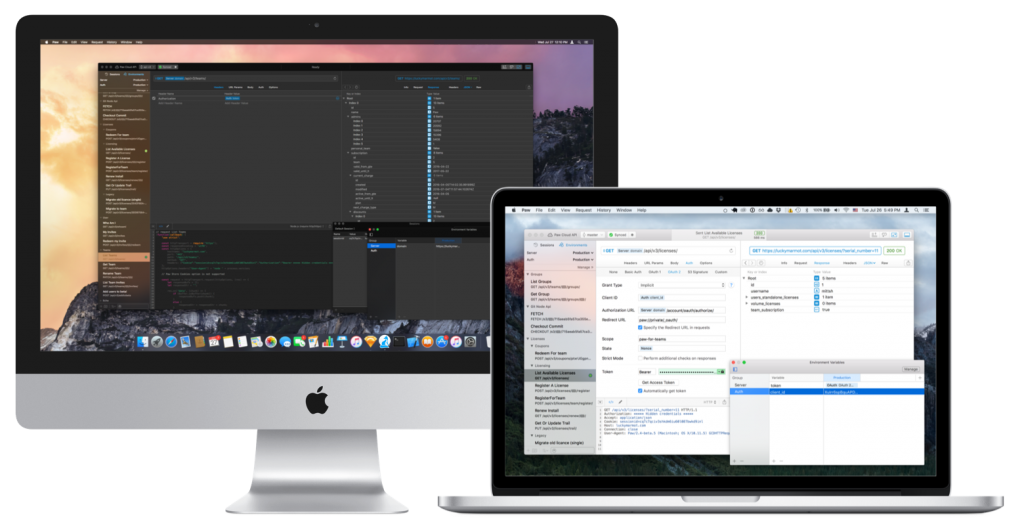 Paw HTTP Client – API tool trên Mac