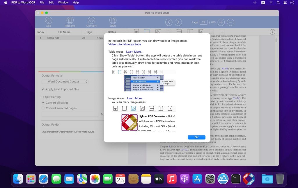 PDF to Word OCR – Chuyển PDF sang word, hỗ trợ OCR