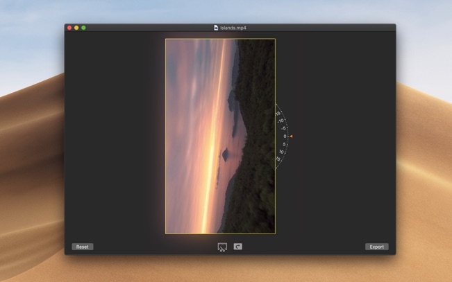 Perfect Horizon – Làm thẳng và xoay video đơn giản