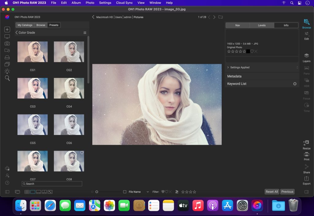 ON1 Photo RAW 2023 – Phần mềm, plugin chuyên chỉnh màu ảnh RAW