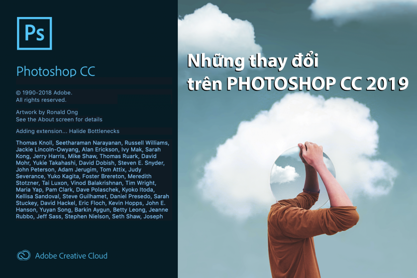 Những tính năng mới trên Photoshop CC 2019 Những tính năng mới trên Photoshop CC 2019