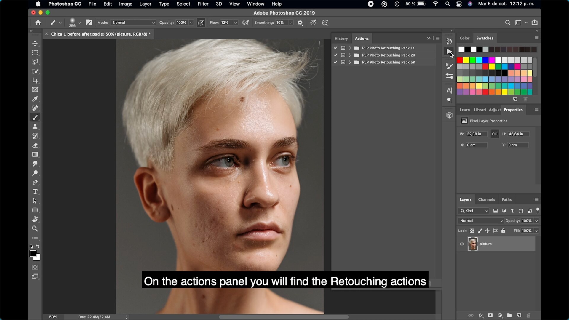 PLP Photo Retouching Pack V4 – Bộ Action retouch ảnh chân dung cực xịn