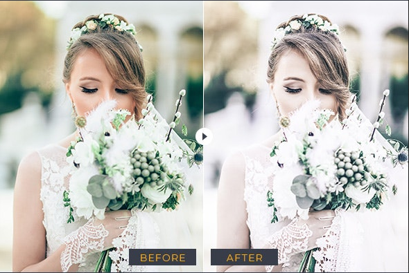 Premium Wedding Lightroom Presets – 10 Preset chỉnh màu chất lượng cao dành cho Lr + Photoshop