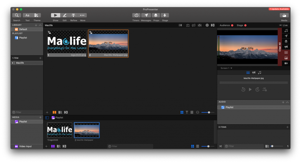 ProPresenter 7 – Công cụ trình chiếu dễ dàng và chuyên nghiệp