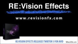 RE Vision Twixtor – Plug-in cho After Effects, Final Cut Pro