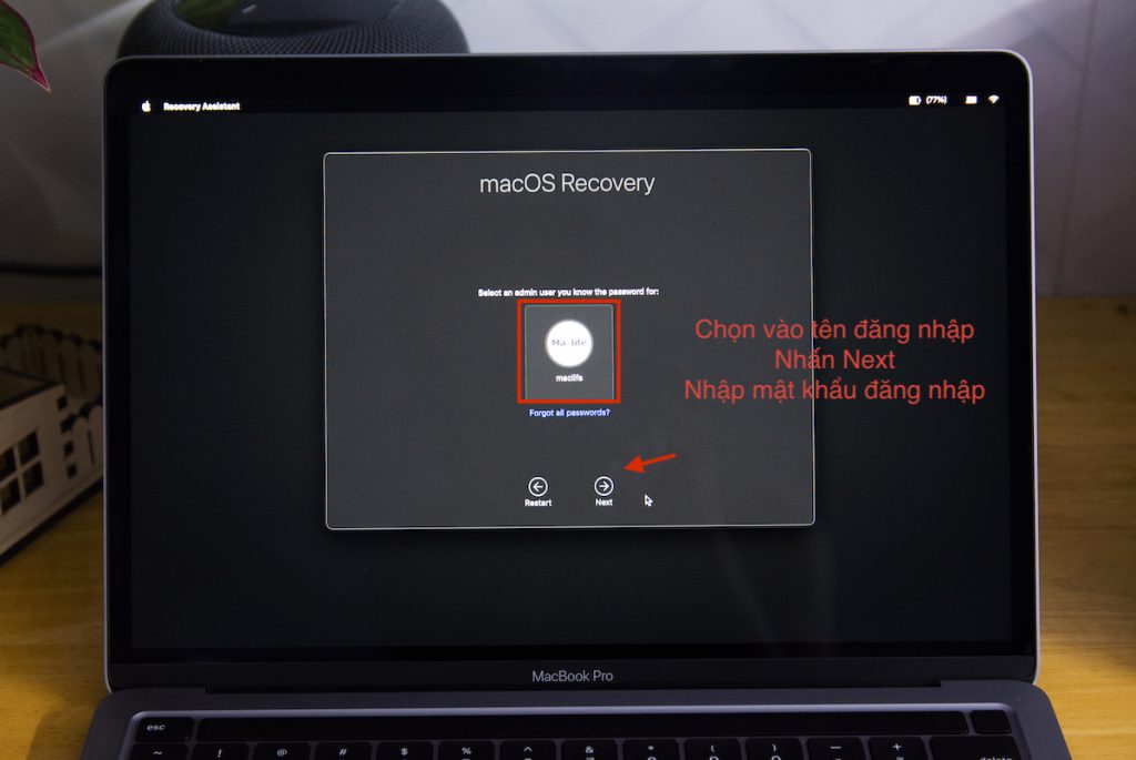 recovery-mac-silicon-1024x685-1 Giảm bảo mật (Reduced Security) để cài một số ứng dụng trên Mac Silicon (M1)