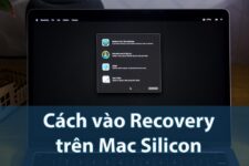 Cách vào Recovery [Startup Options] trên Mac dùng chip Apple Silicon [M1]