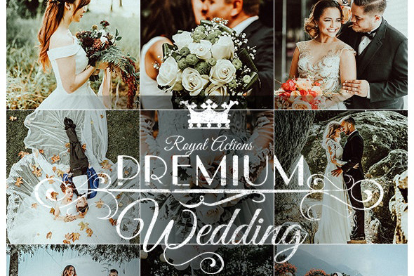 Royal Wedding Photoshop Actions – Bộ Action chuyên cho ảnh cưới