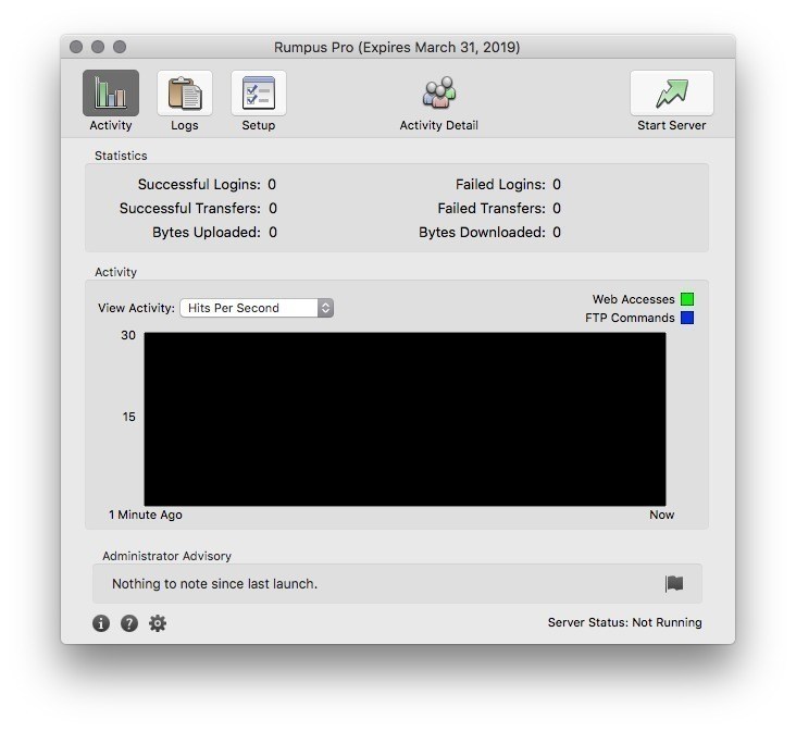 Rumpus Pro – Biến Mac của bạn thành File Transfer Server