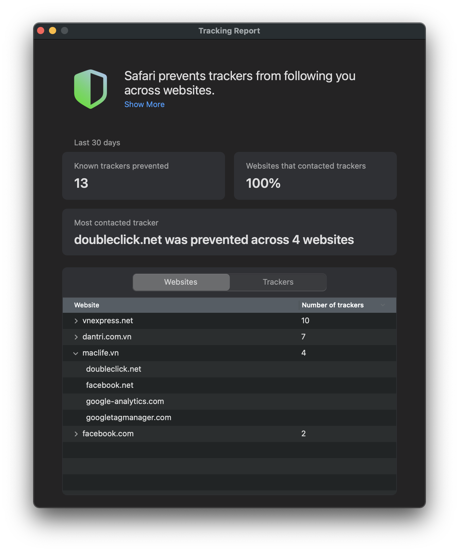 safari_macos_11 Trải nghiệm, đánh giá nhanh macOS Big Sur 11