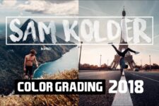 SAM KOLDER 2018 Pro Color Grading – Bộ LUTs chỉnh màu chuyên nghiệp từ SAM KOLDER