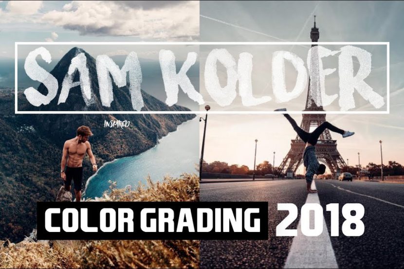 SAM KOLDER 2018 Pro Color Grading – Bộ LUTs chỉnh màu chuyên nghiệp từ SAM KOLDER