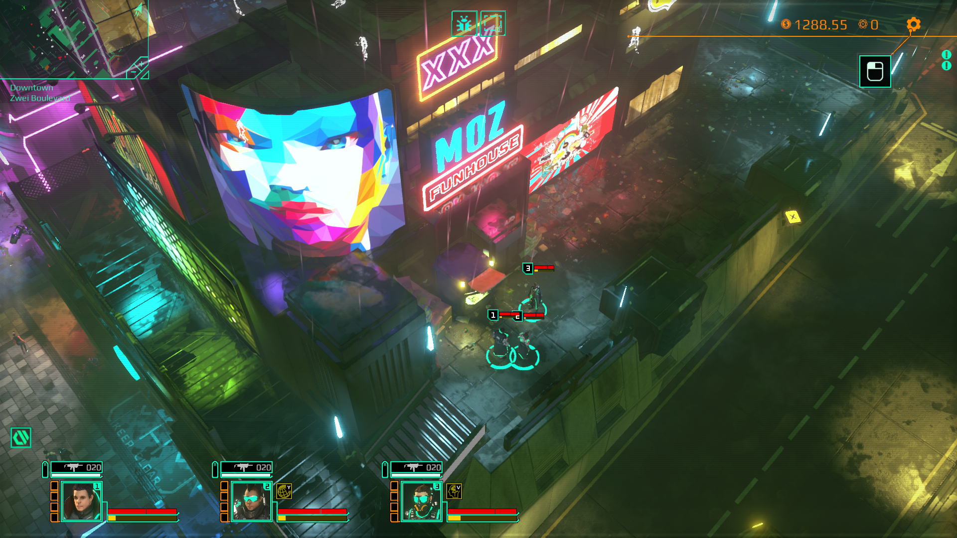 Satellite Reign – Game chiến thuật, nhập vai