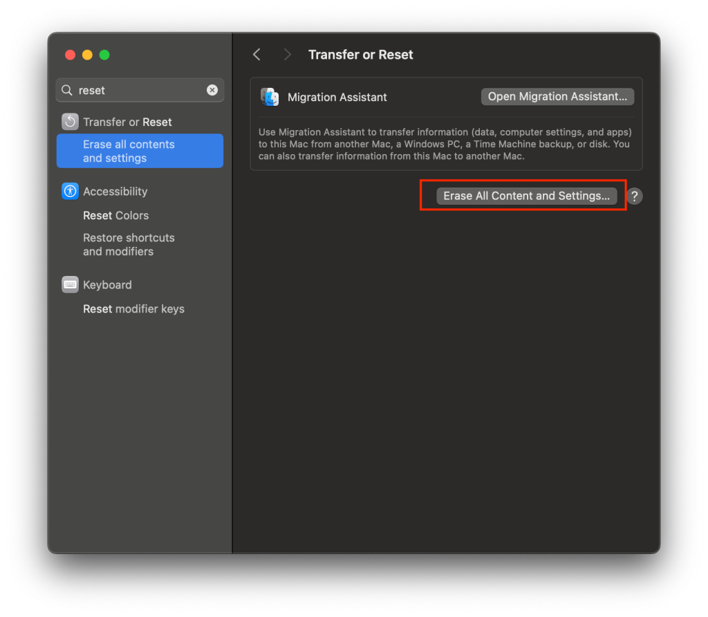 Cách Factory Reset đơn giản nhất trên macOS Monterey trở lên