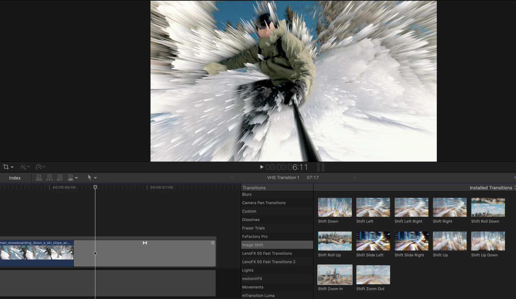 Image Shift Pro Transition Pack – Final Cut Pro X