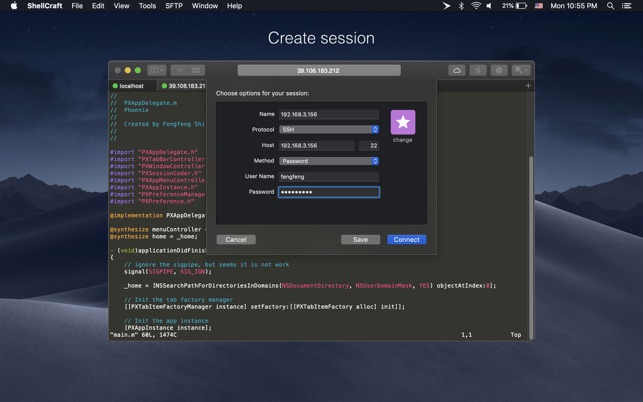 shellcraft2 ShellCraft – SSH Client trên Mac