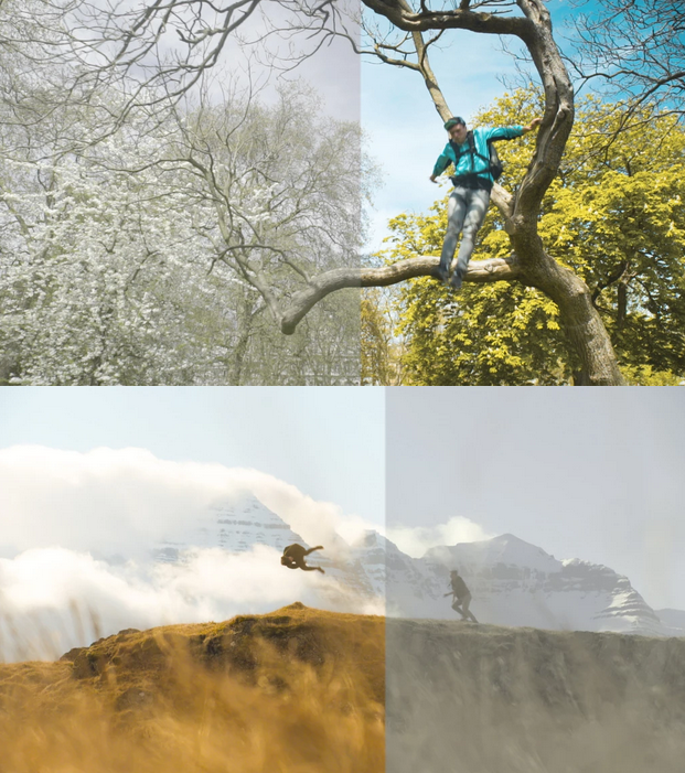 SKY BLUE LUT Pack / All Cameras – Bouncecolor – Luts chuyên cho ảnh nền trời