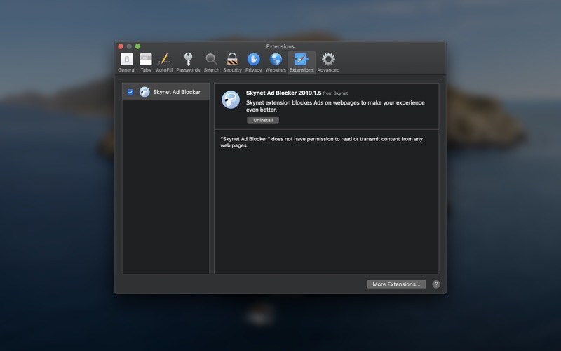 Skynet – Thêm 1 lựa chọn công cụ chặn quảng cáo