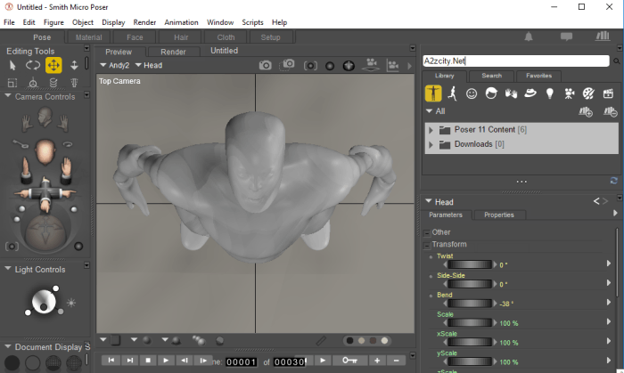 Smith Micro Poser Pro – Phần mềm vẽ hoạt hình 3D