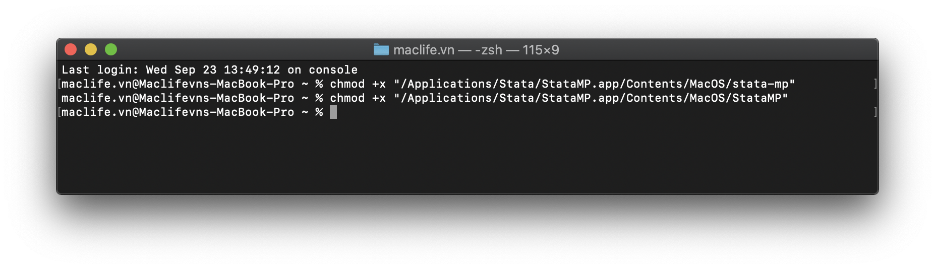 sr4ck-stata STATA 14 – 15 cho Mac – Phần mềm học kinh tế lượng và thống kê