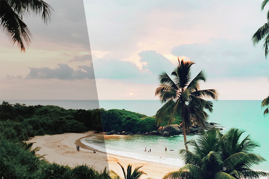 Summer Photoshop Actions – Creativemarket 3846427 – Summer Action dành Photoshop