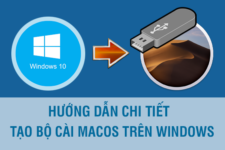 Hướng dẫn chi tiết cách tạo bộ cài Mac ngay trên Windows