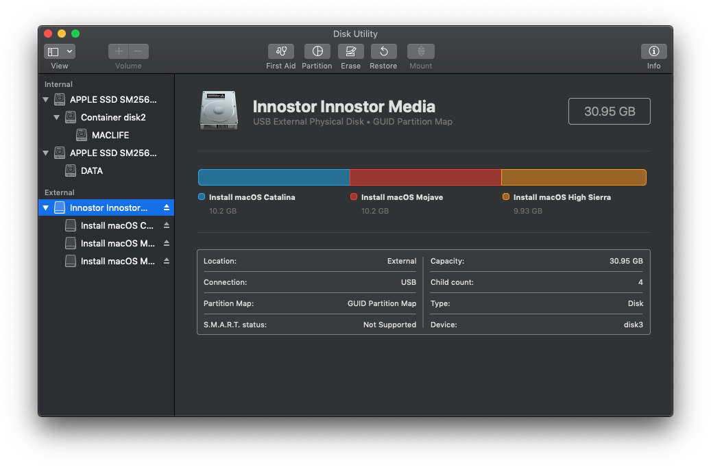 tao-nhieu-bo-cai-tren-usb5-1 Hướng dẫn tạo nhiều bộ cài macOS trên cùng 1 USB hoặc ổ cứng