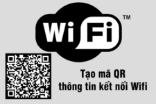 Cách tạo mã QR chia sẻ Tên + Mật khẩu Wifi