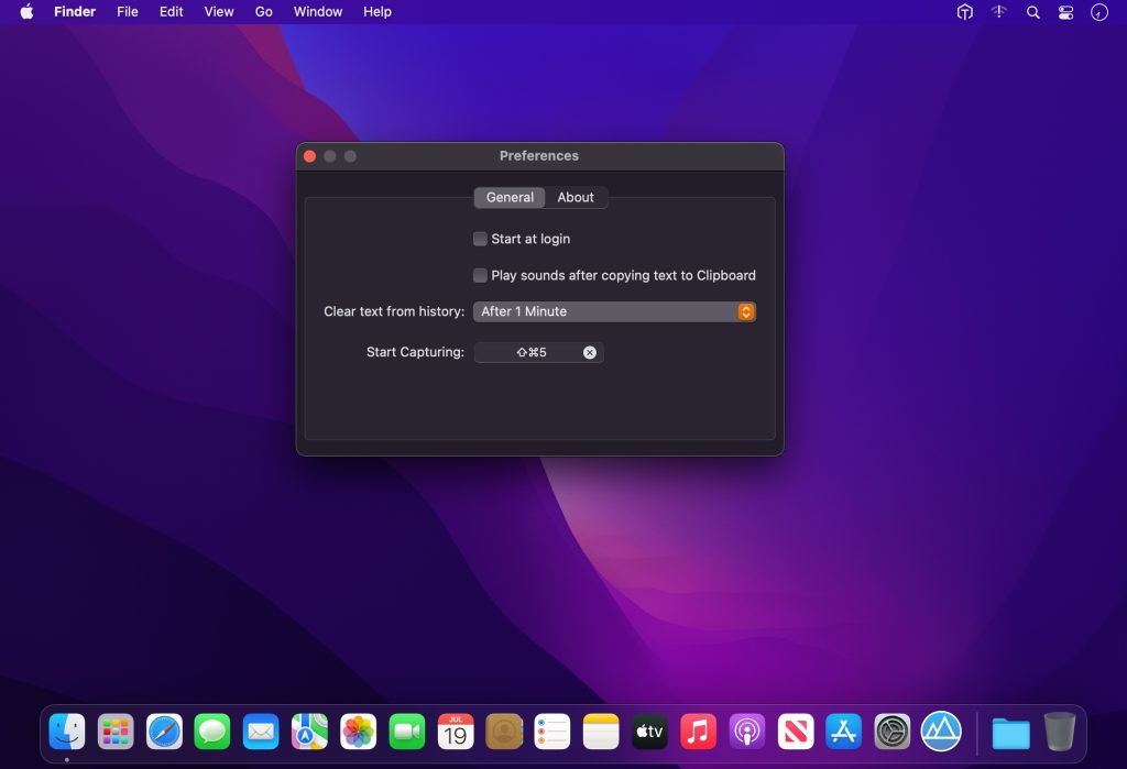 TextMan – Chọn vùng bất kỳ để copy văn bản dễ dàng
