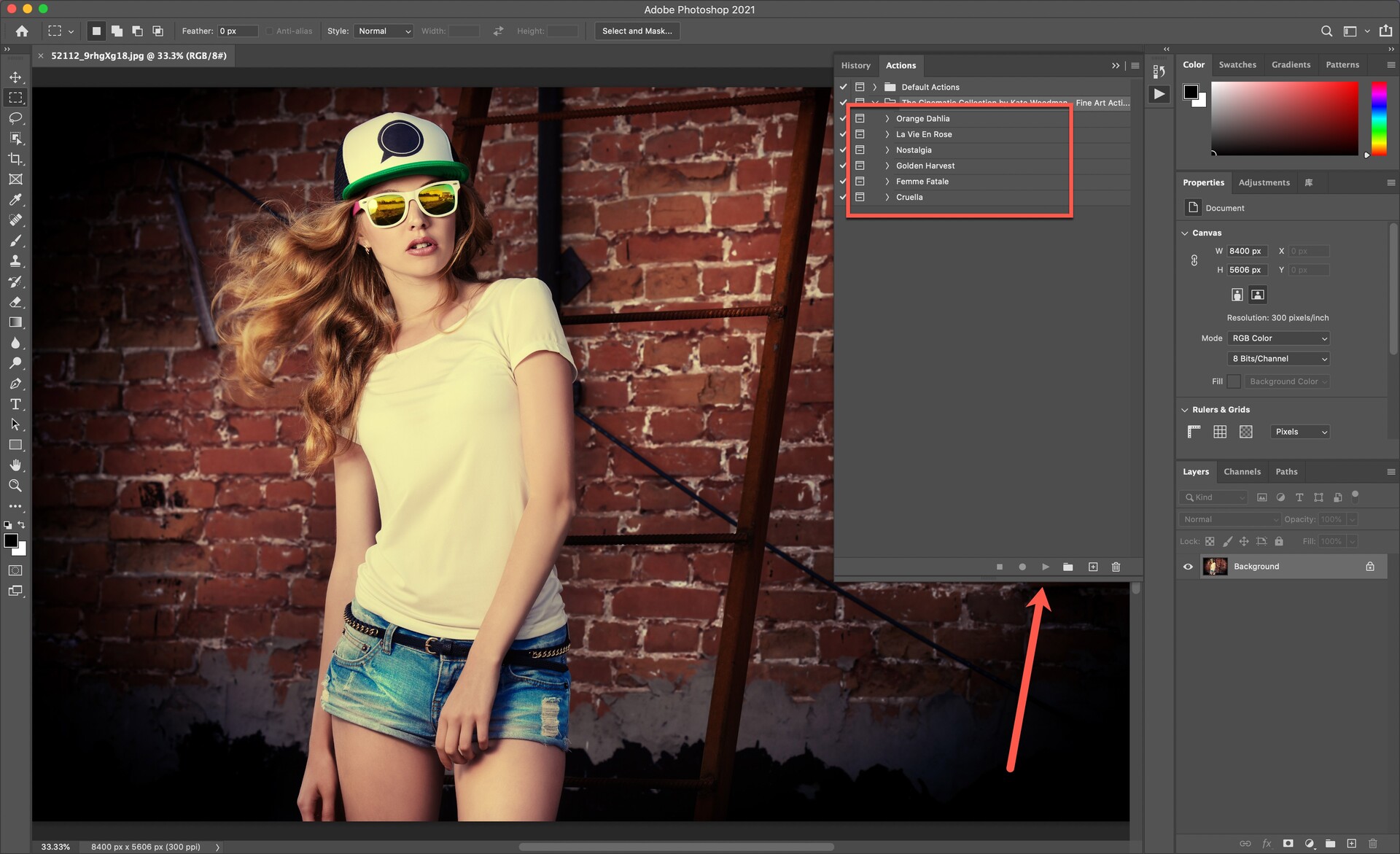 The Cinematic Collection – Action chỉnh màu phong cách Cinematic