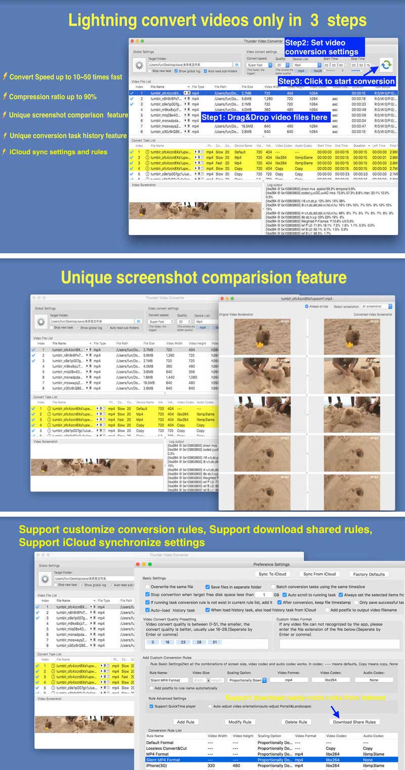 Thunder Video Converter Pro – Phần mềm chuyển đổi Video nhanh, nhẹ