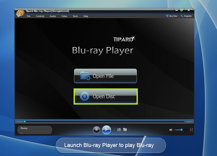 Tipard Blu-ray Player – Trình phát nhạc Blu-ray mạnh mẽ
