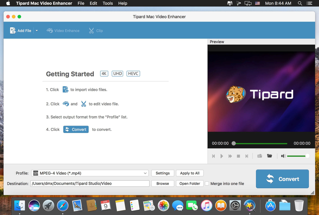 Tipard Mac Video Enhancer – Nâng chất lượng Video trên Mac