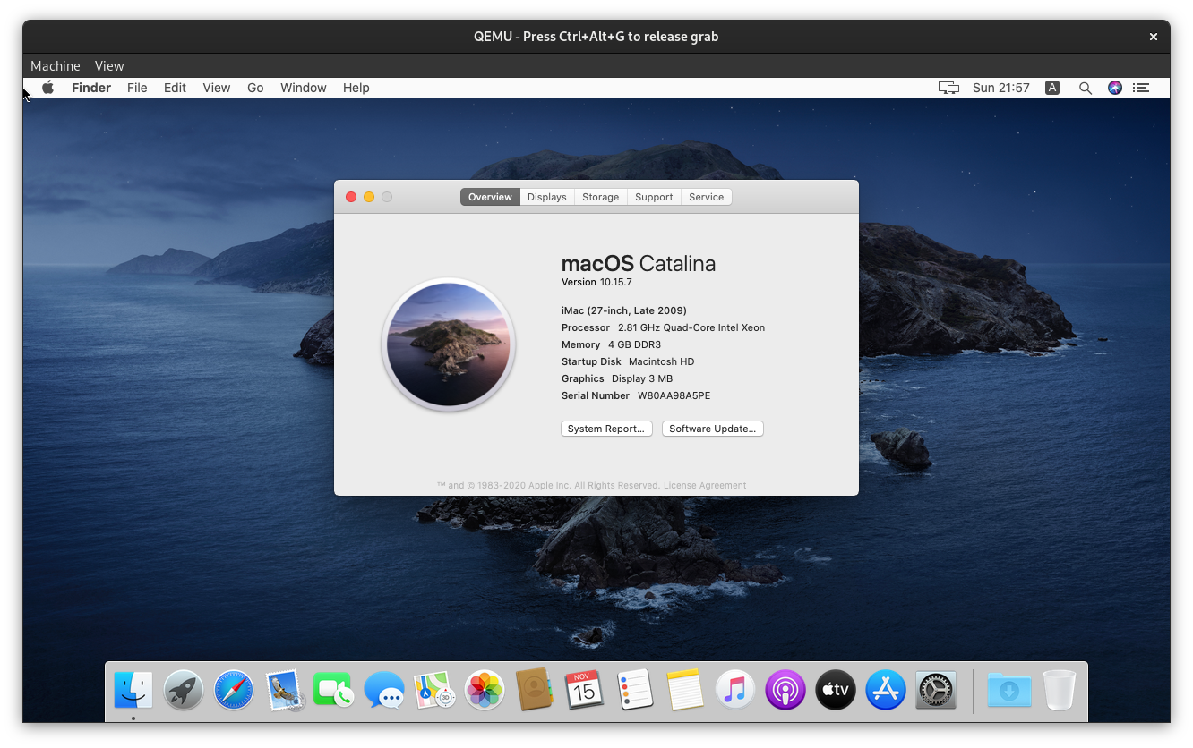 tutor-what Hướng dẫn cài đặt máy ảo macOS trên những máy tính chạy Linux sử dụng macOS Simple KVM