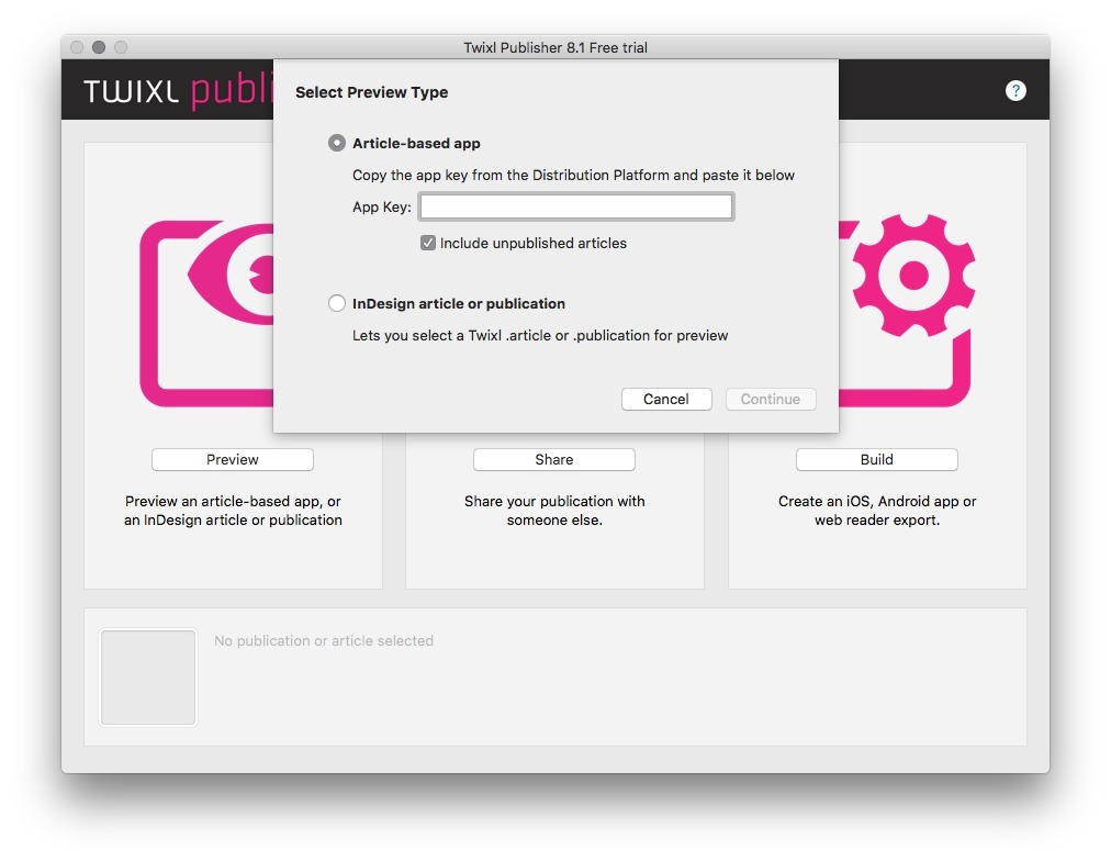 Twixl Publisher – Công cụ thiết kế ứng dụng di động