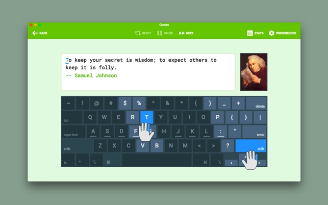 Type Fu – Phần mềm tập đánh máy 10 ngón nhanh