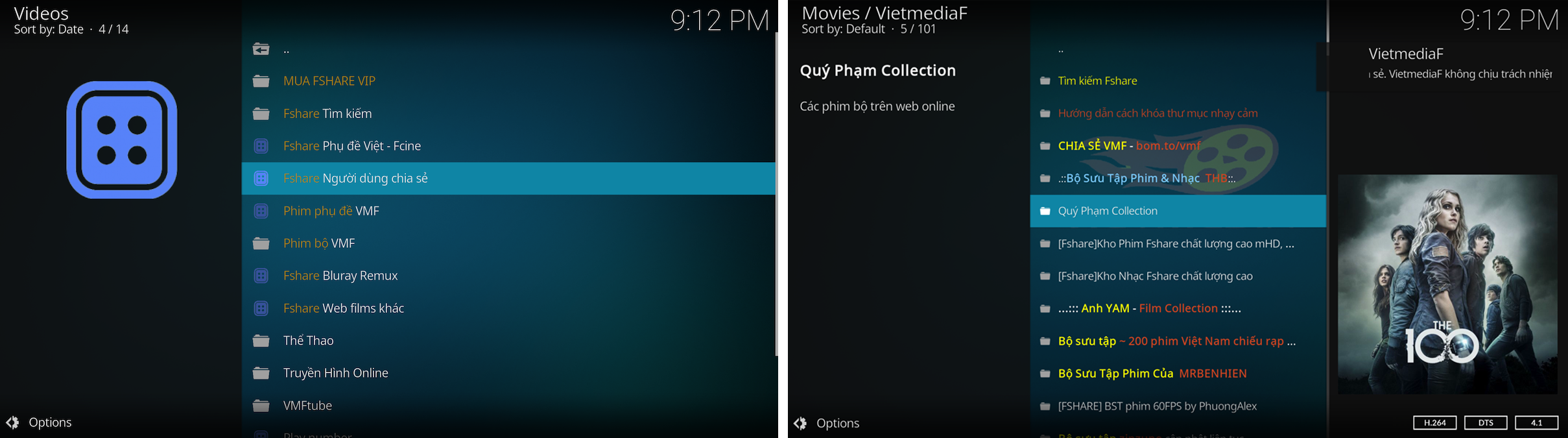 vietmediaf3 Hướng dẫn chi tiết xem film trên Mac với Kodi + Fshare VIP