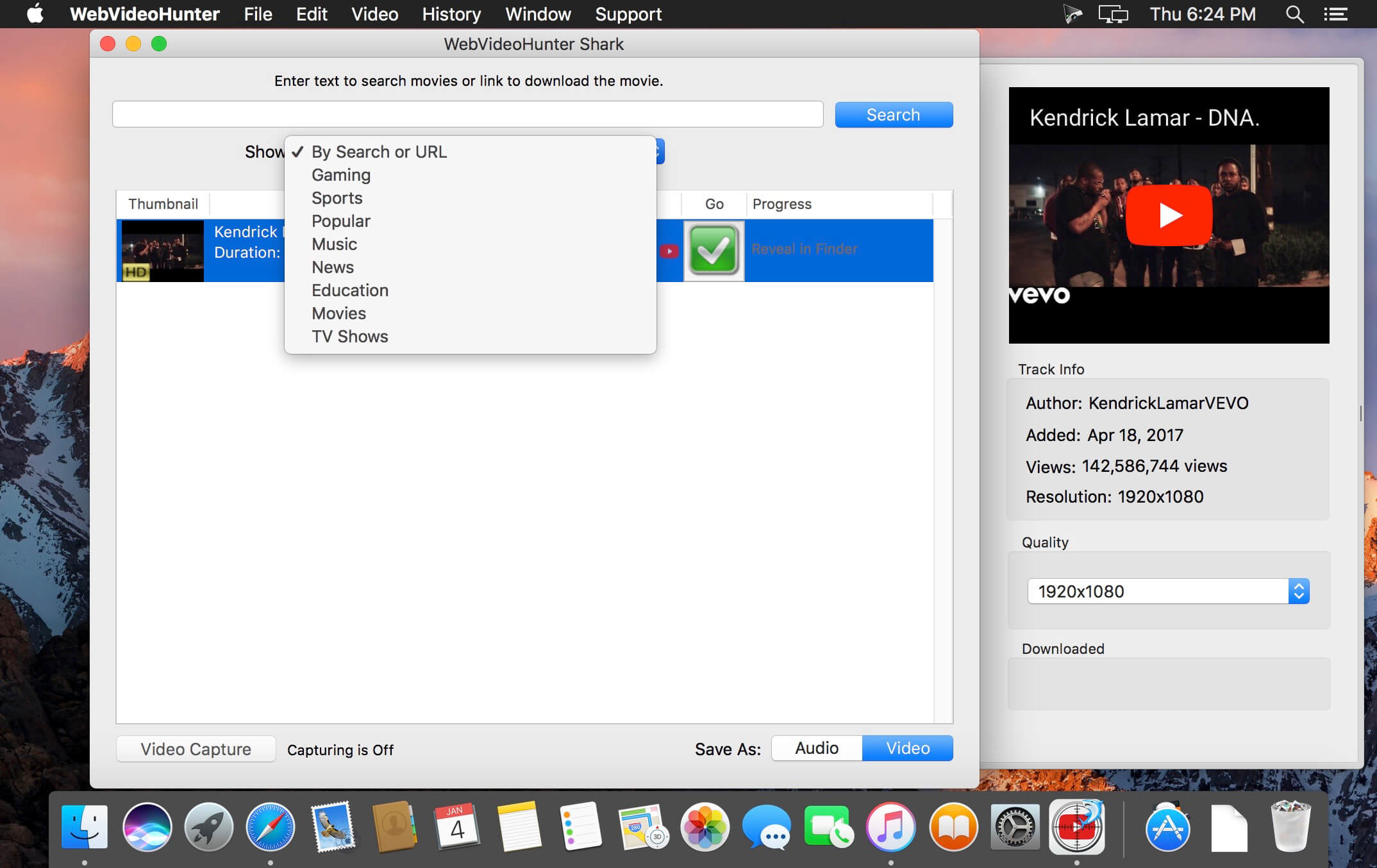 WebVideoHunter – Công cụ tải và chuyển đổi video từ Youtube