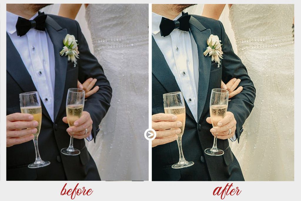 BRIGHT WEDDING LUTs Pack – Bộ Luts chuyên cho ảnh cưới