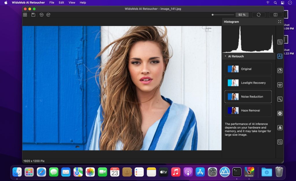 WidsMob AI Retoucher – Thêm hiệu ứng đẹp cho ảnh bằng AI