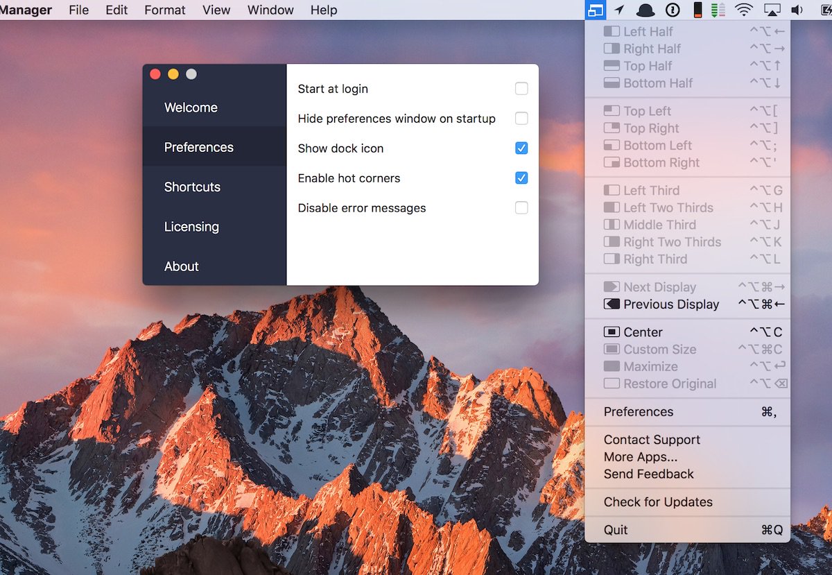 Window Manager – Di chuyển, sắp xếp, thay đổi kích thước cửa sổ dễ dàng