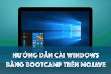 Hướng dẫn cài Windows 10 trên macOS bằng Bootcamp & tạo phân vùng DATA dùng chung