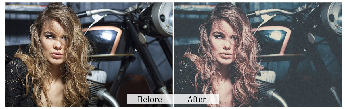 100 Vintage Photoshop Actions – 100 action phong cách màu cổ điển