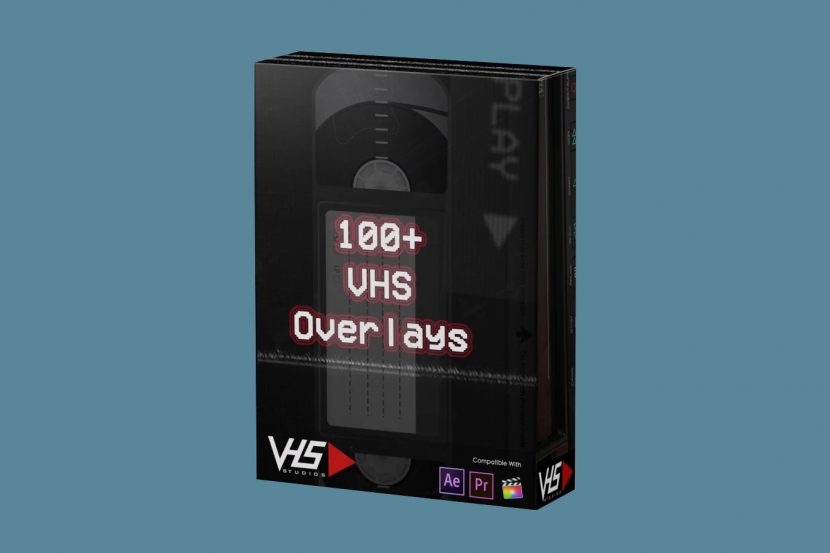 VHS® 65 Unique VHS Overlays +100 Unique VHS Luts