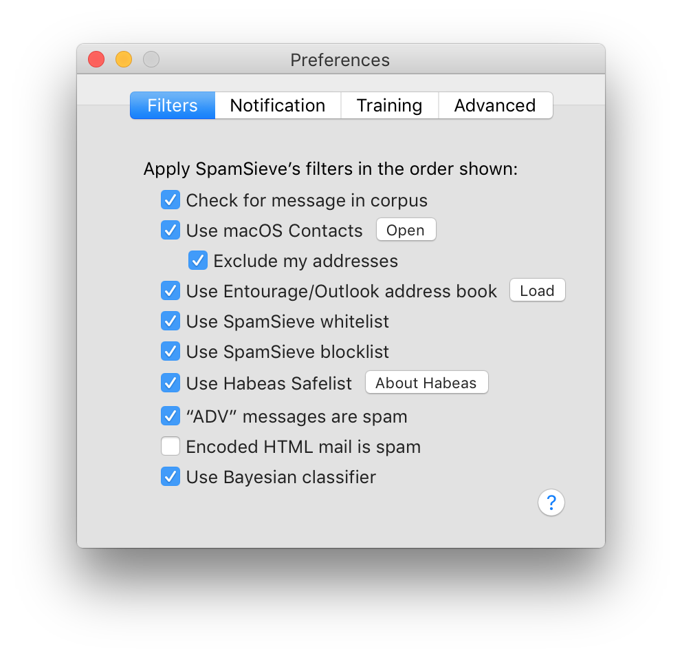 SpamSieve – Công cụ lọc thư rác trên macOS