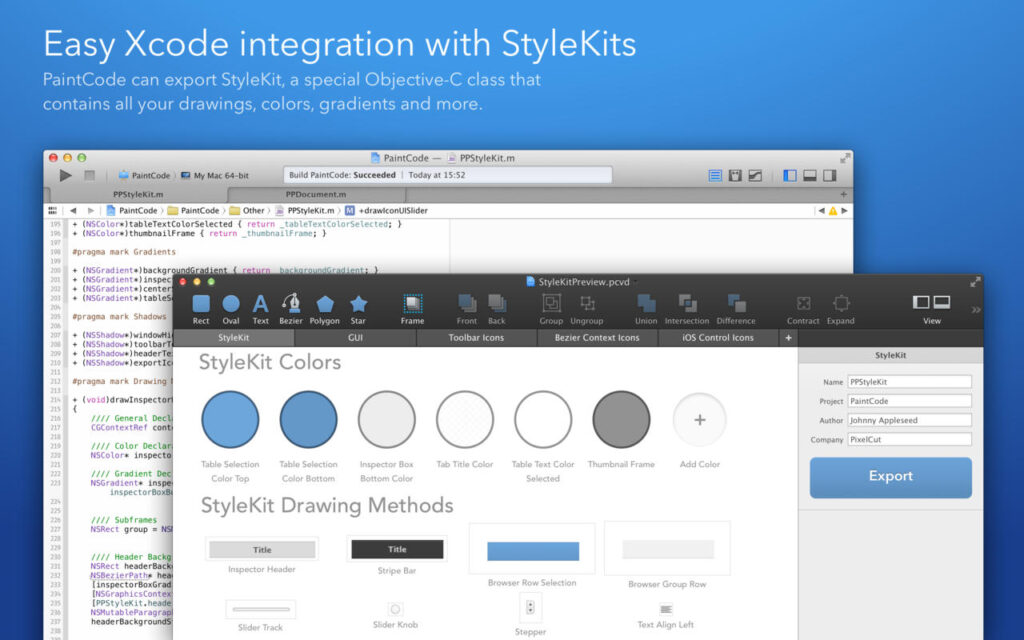 PaintCode – Tự động sinh mã Objective-C hoặc C từ ảnh Vector