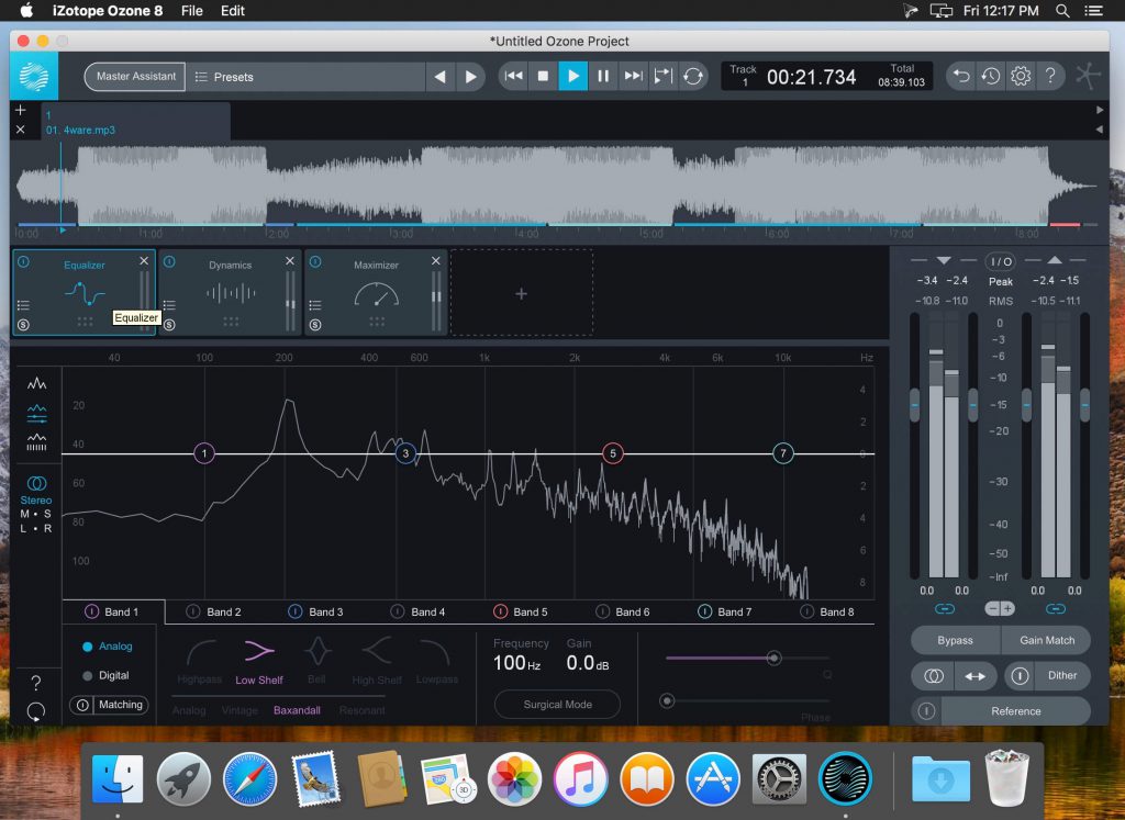 iZotope Ozone Advanced – Lọc nhiễu, chỉnh sửa âm thanh